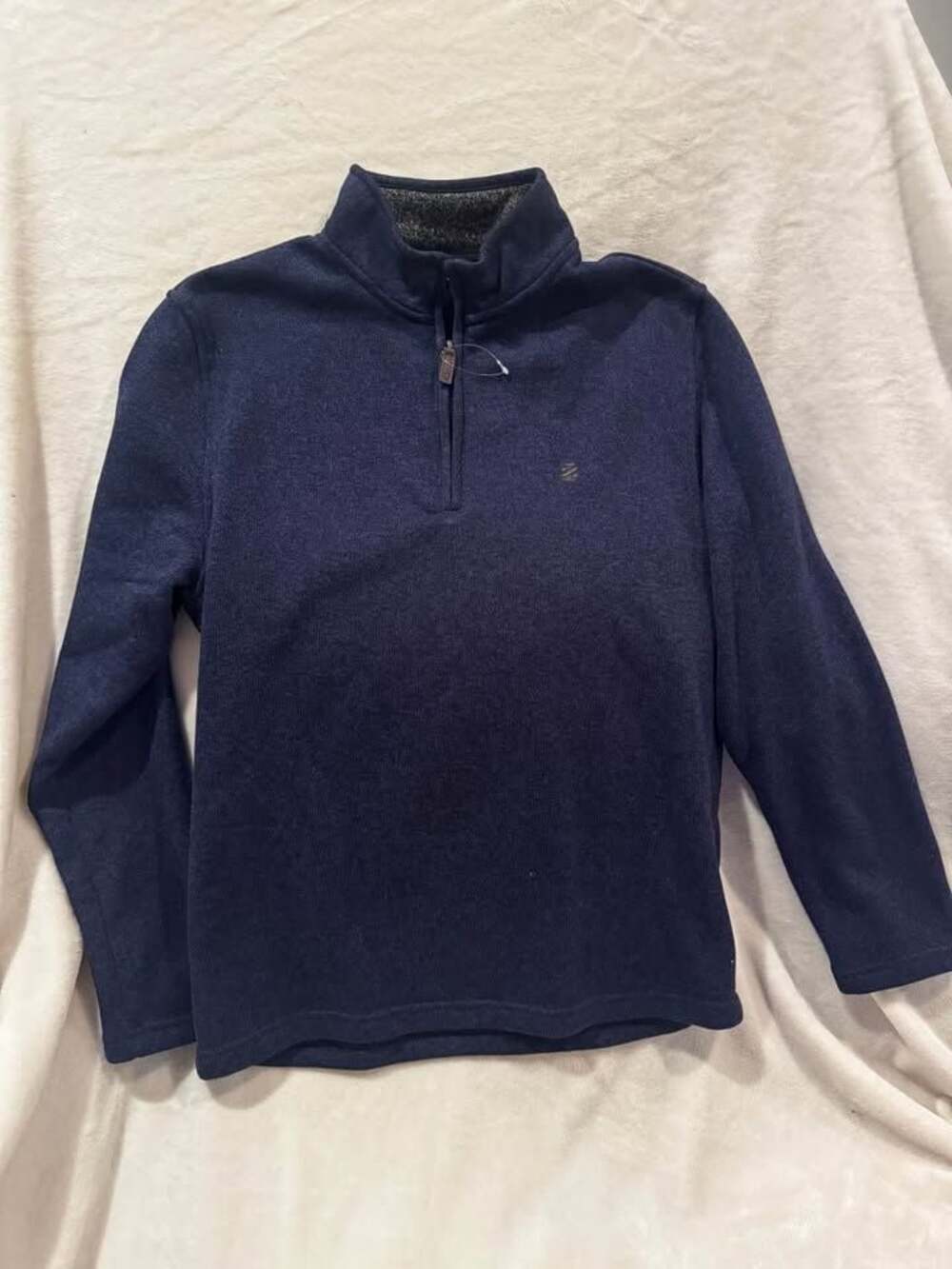 IZOD Blue 1/4 Zip Pullover Men’s Medium